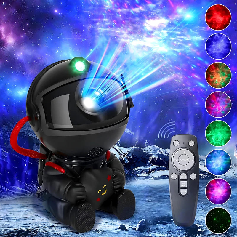 Projetor de estrelas Galaxy Night Light Astronaut Space