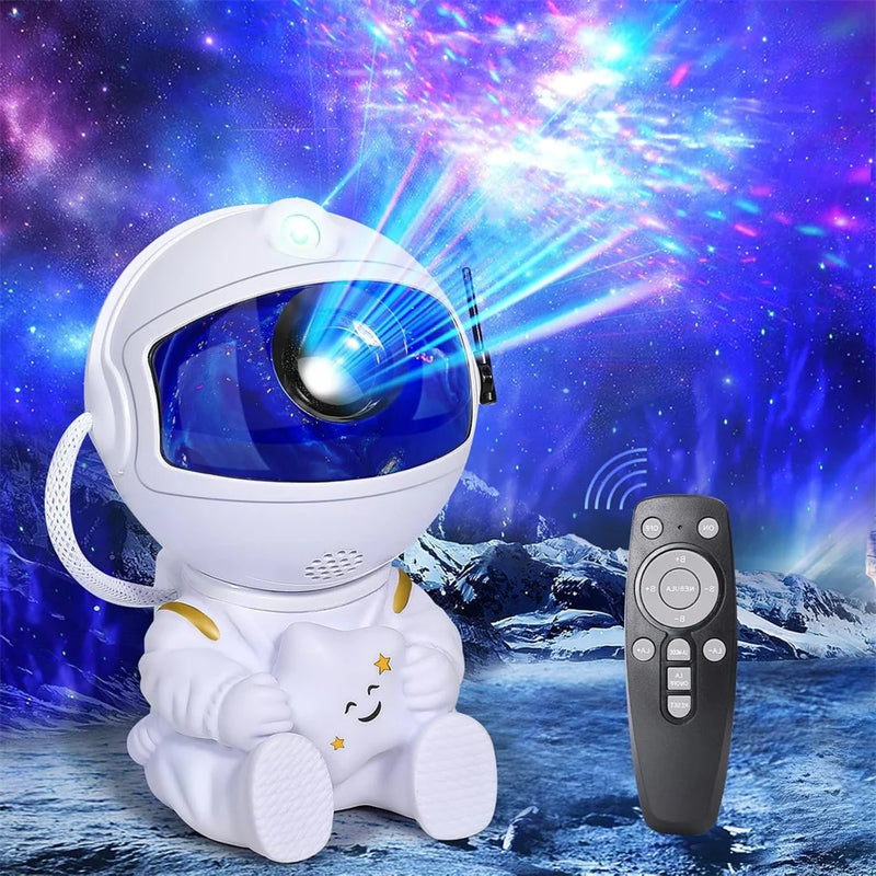 Projetor de estrelas Galaxy Night Light Astronaut Space